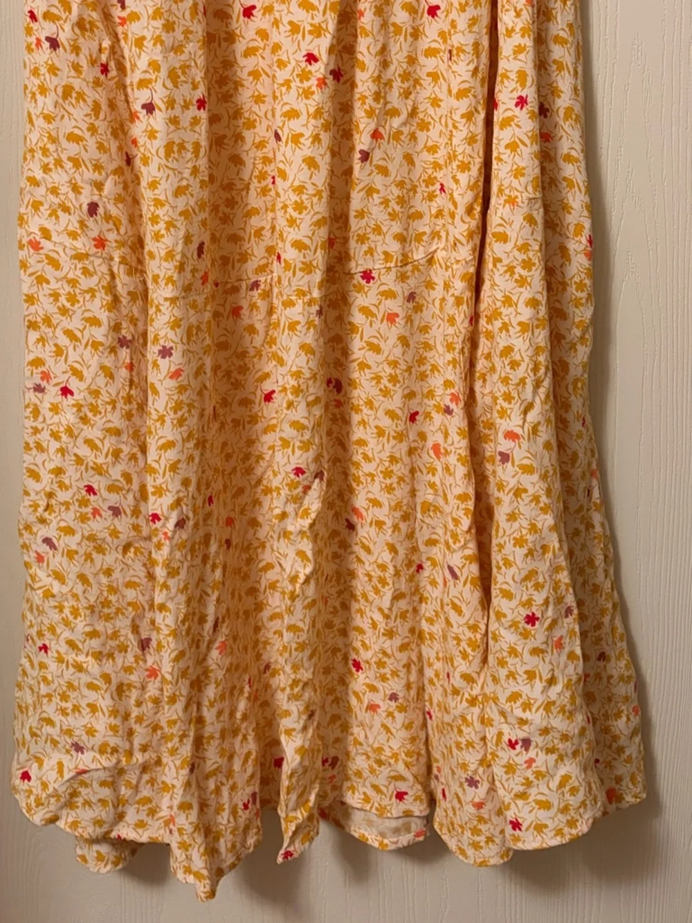Free People In Full Bloom Flowy Midi Dress Size Large - Picture 10 of 10